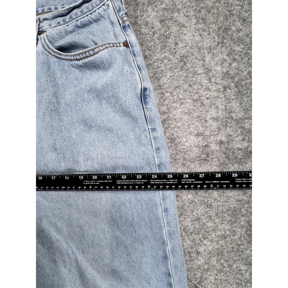 Levis 550 Relaxed Fit Blue Denim Jeans Mens 40 x 32 Straight Leg Mid Rise